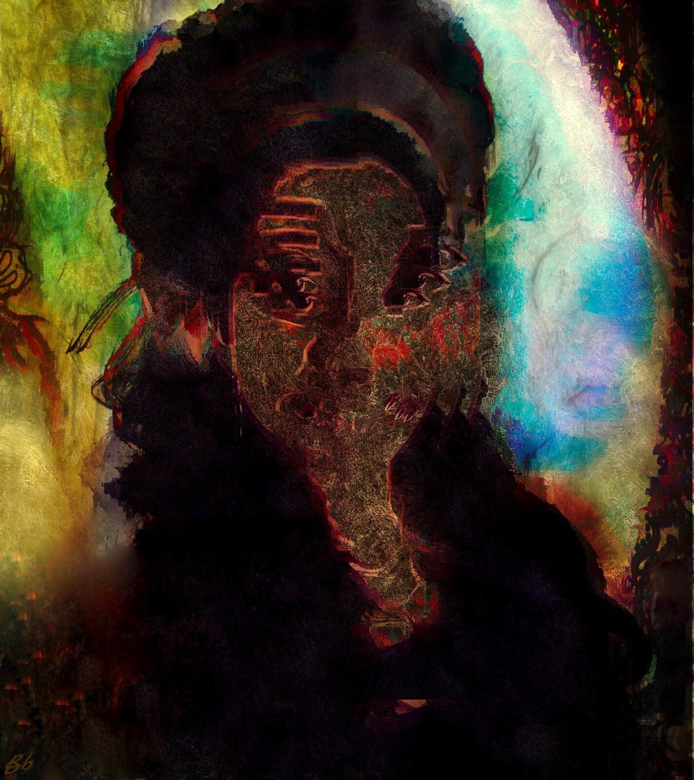 ArtStation - THE ELEPHANT LADY