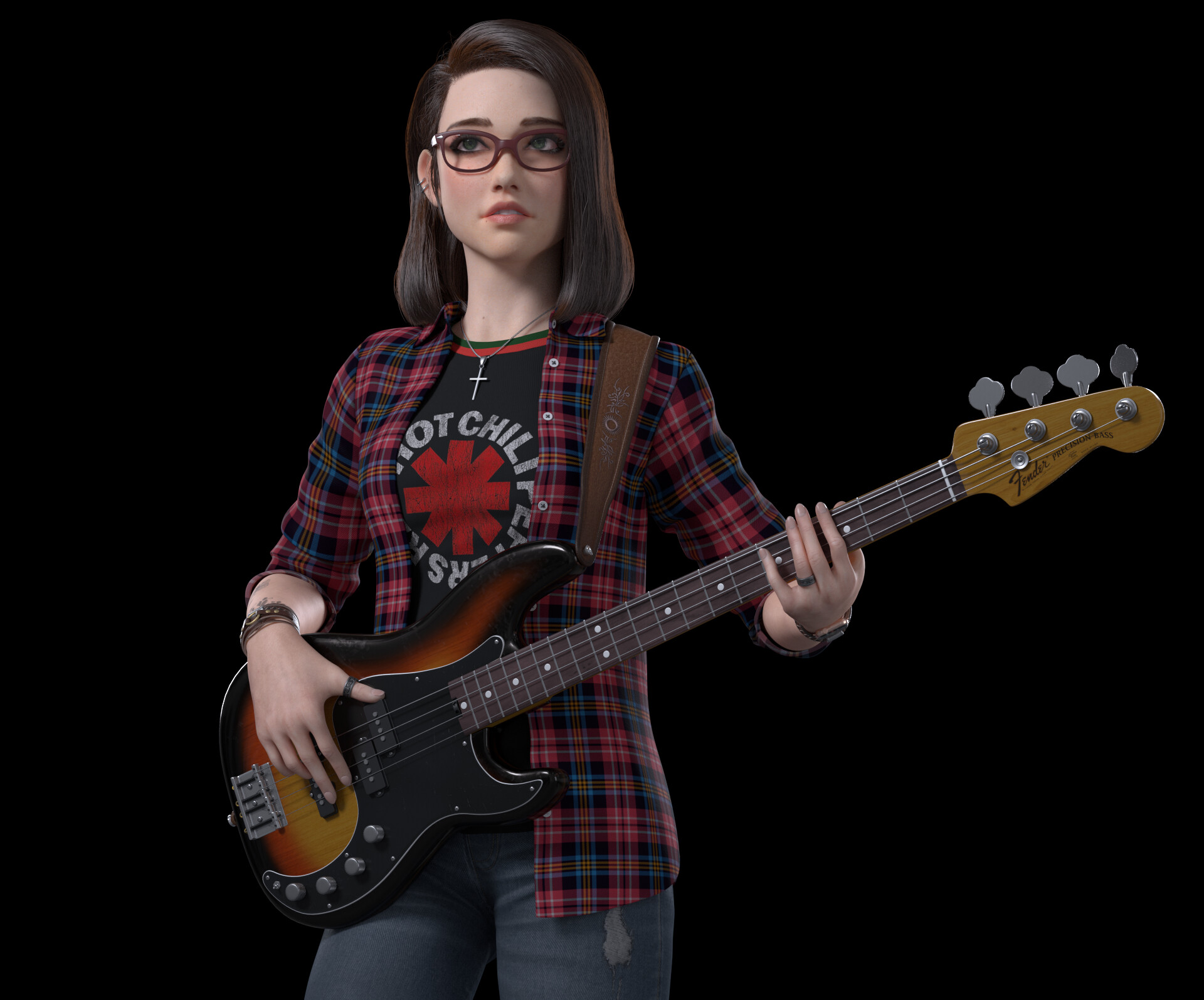 killy chu bass player girl