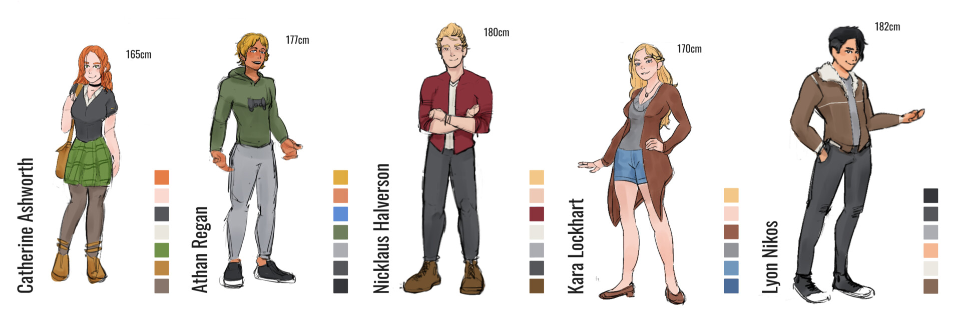 ArtStation - Character Height - Unpublished Comic