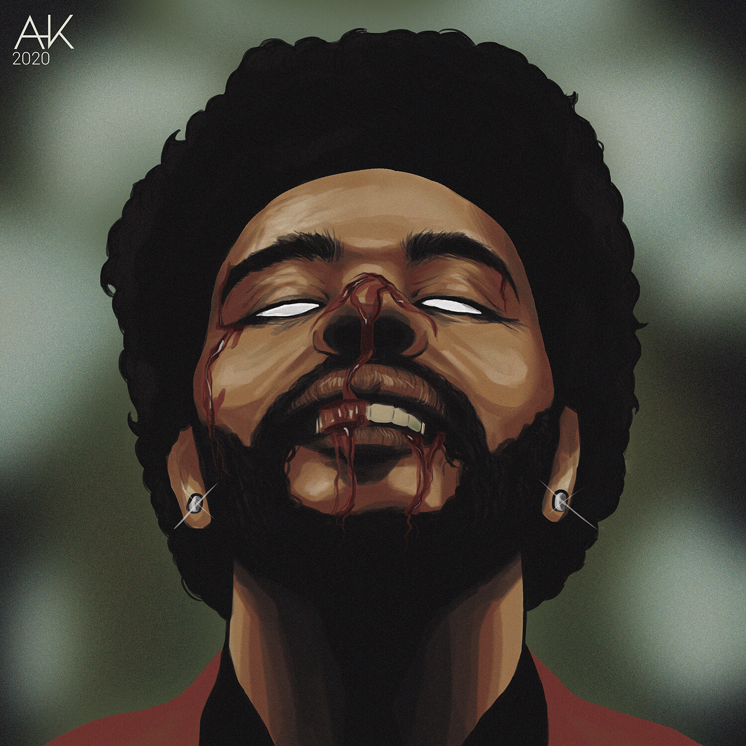 After Hours the Weeknd Album Poster Digital Print Album 