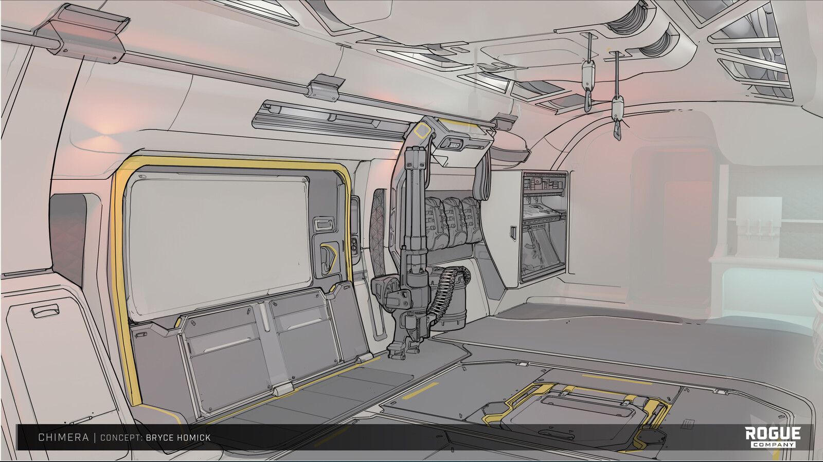 Final Concept - Side door and Minigun