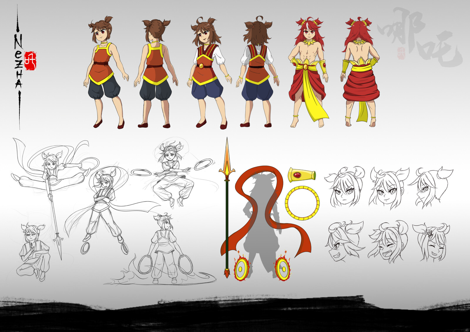 Nezha Character Sheet