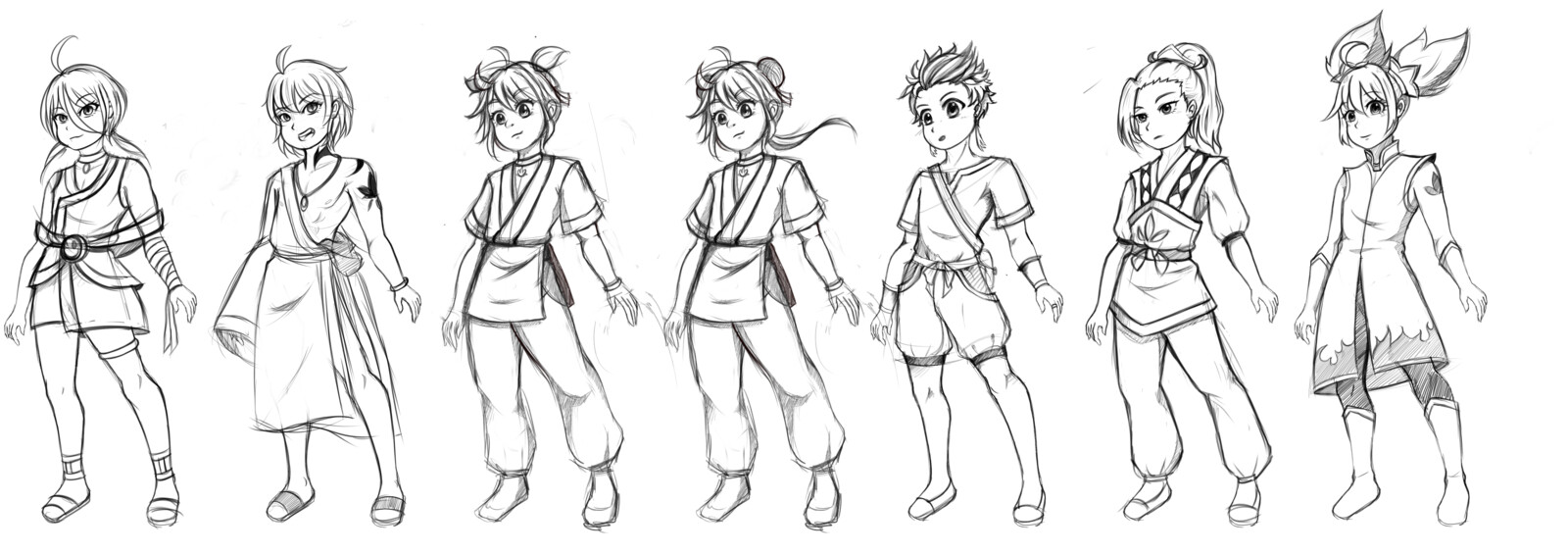 Nezha's Sketches