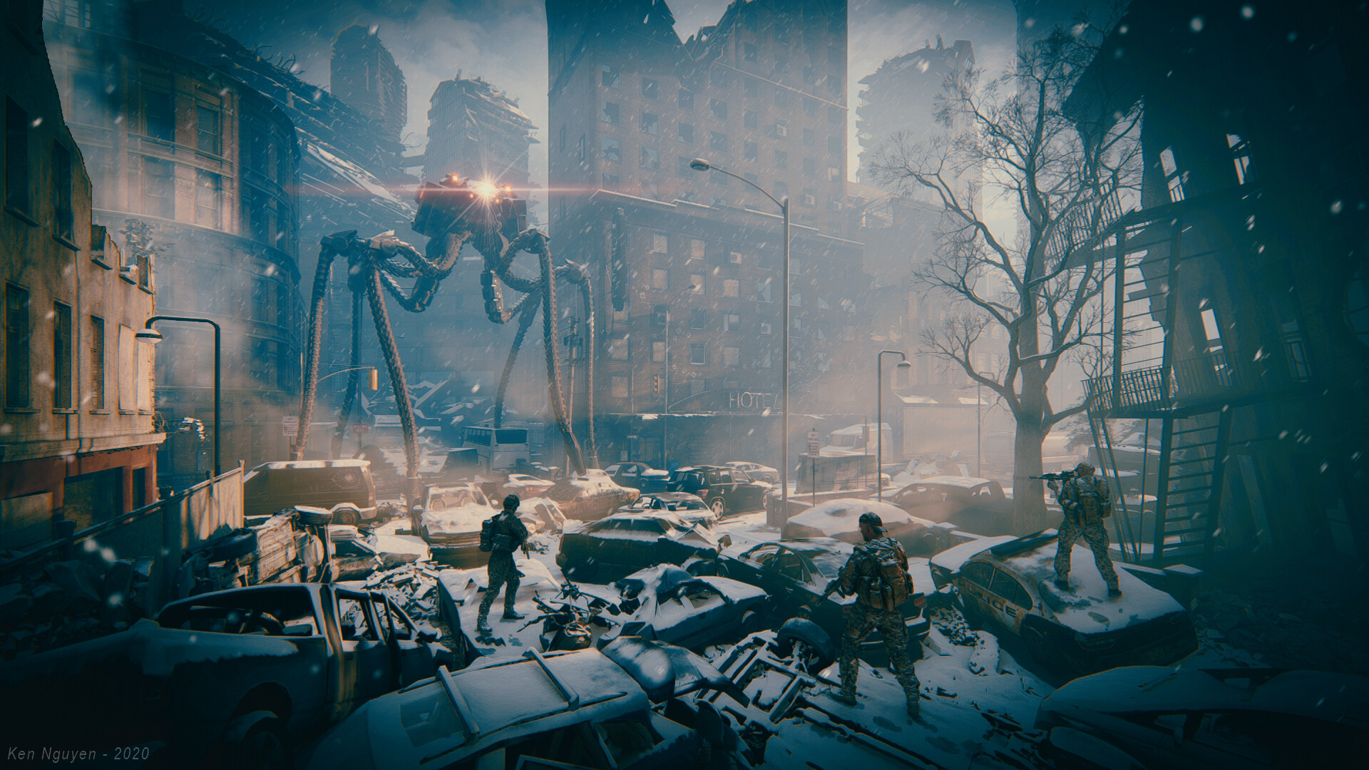 ArtStation - The Last of Them - The Future is Bleak