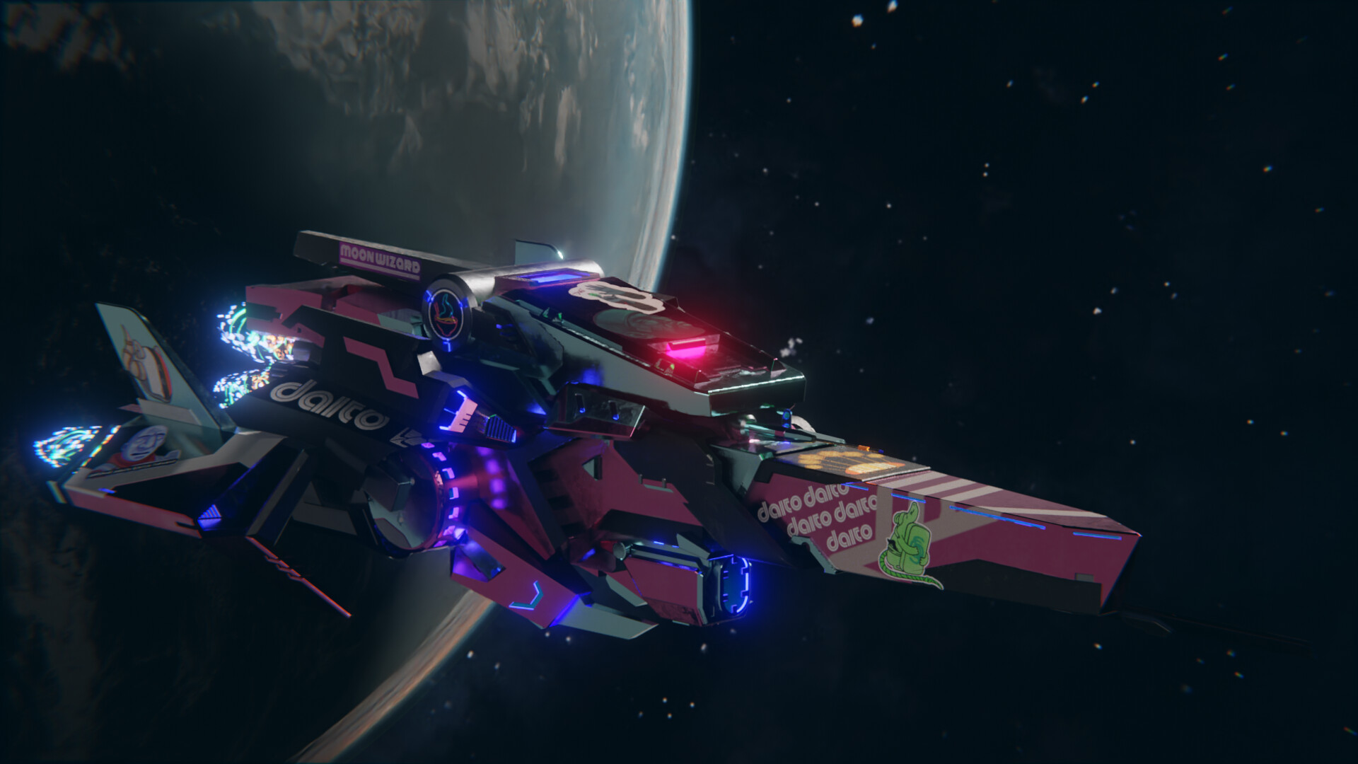 Fanmade Spaceship inspired in game manufactory 