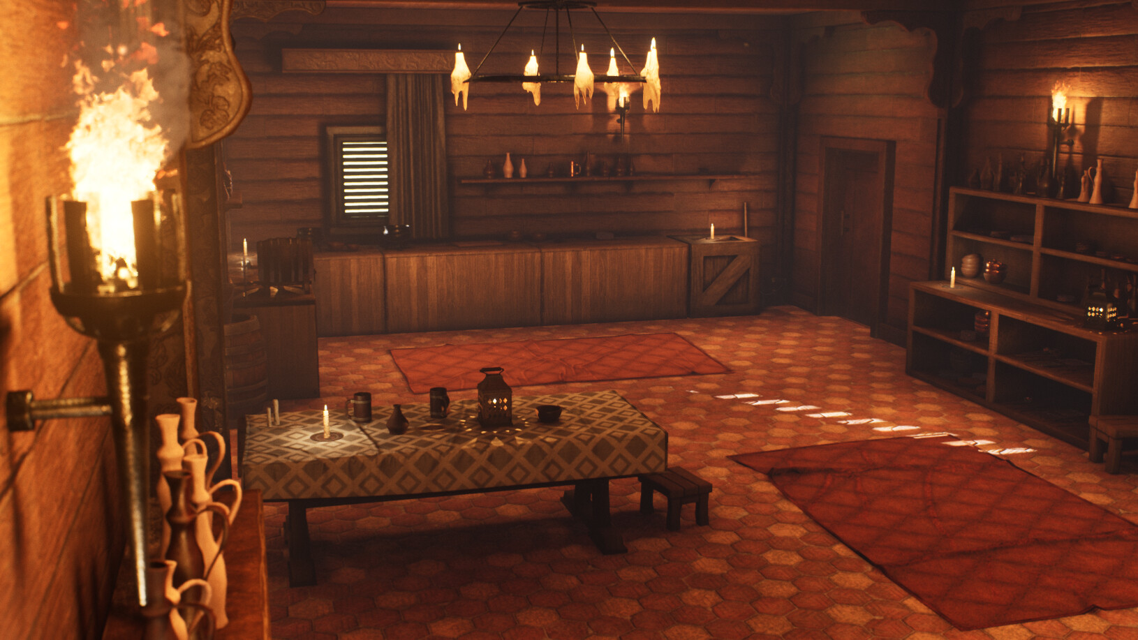 Medieval Inn Room