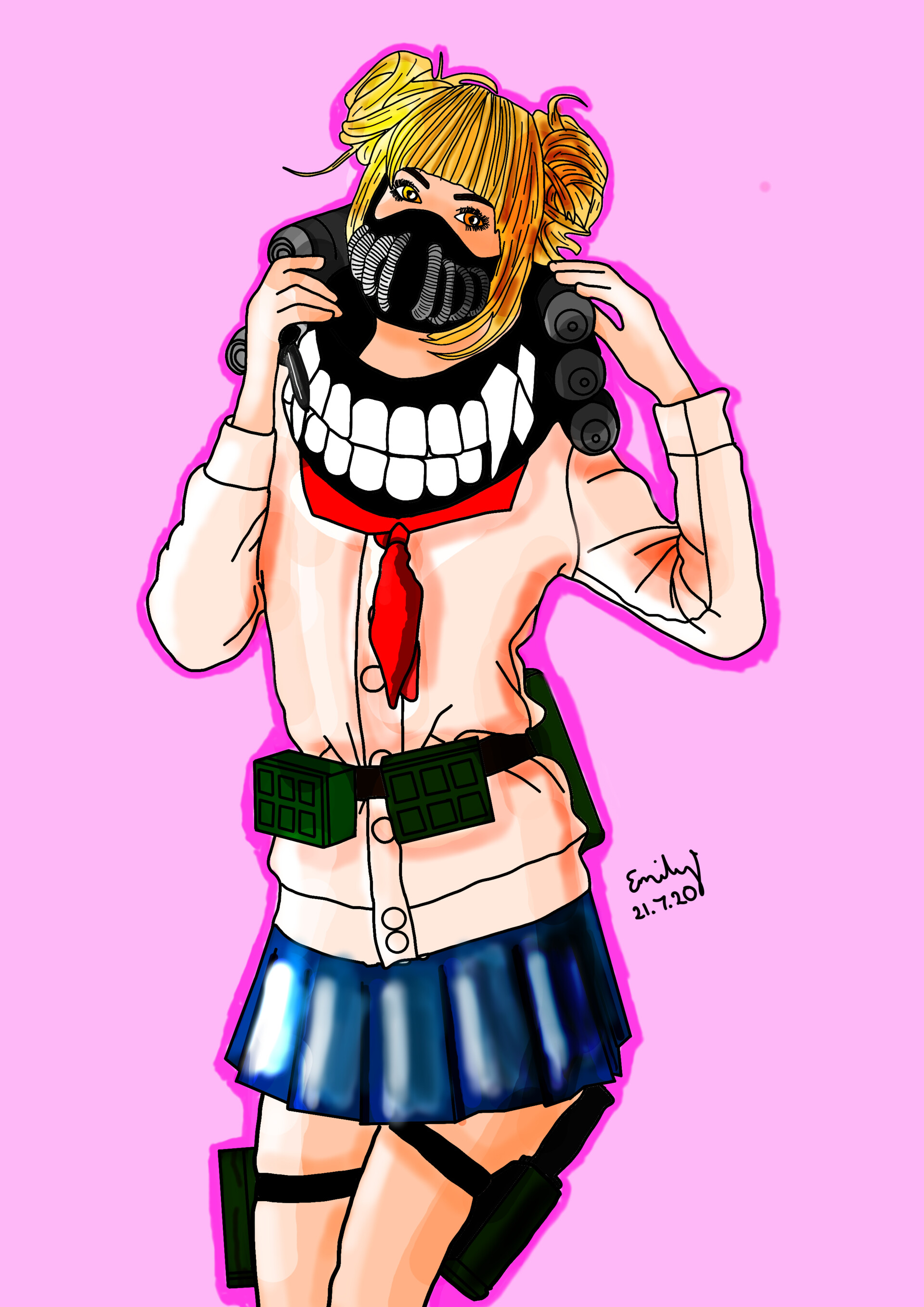Emily Grainger Himiko Toga My Hero Academia Fanart