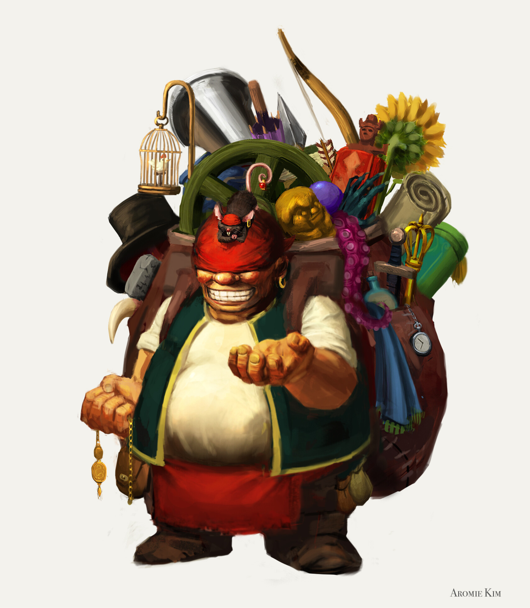 ArtStation - The Barterer - Character Concept