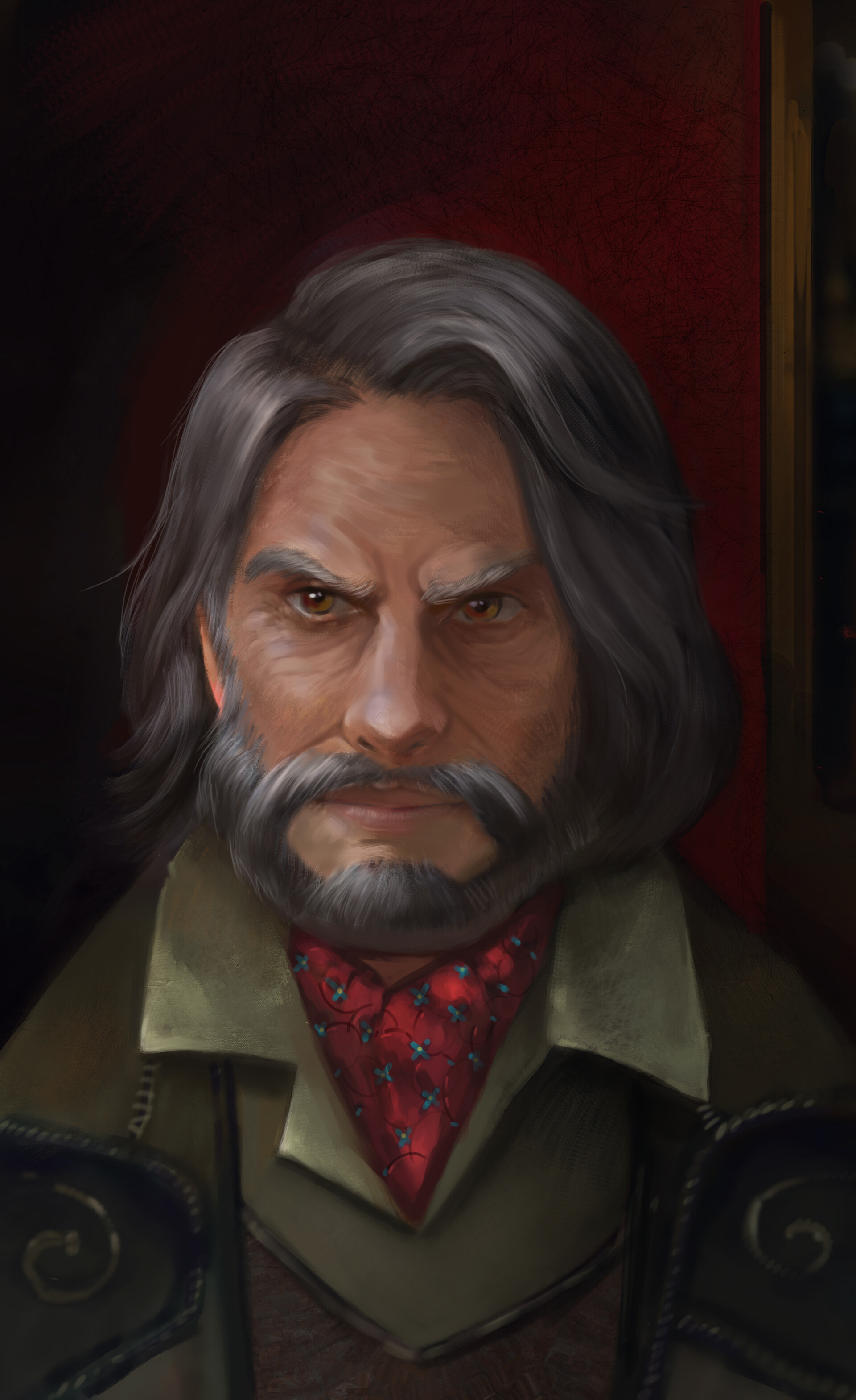 Artstation lukas dnd character portrait