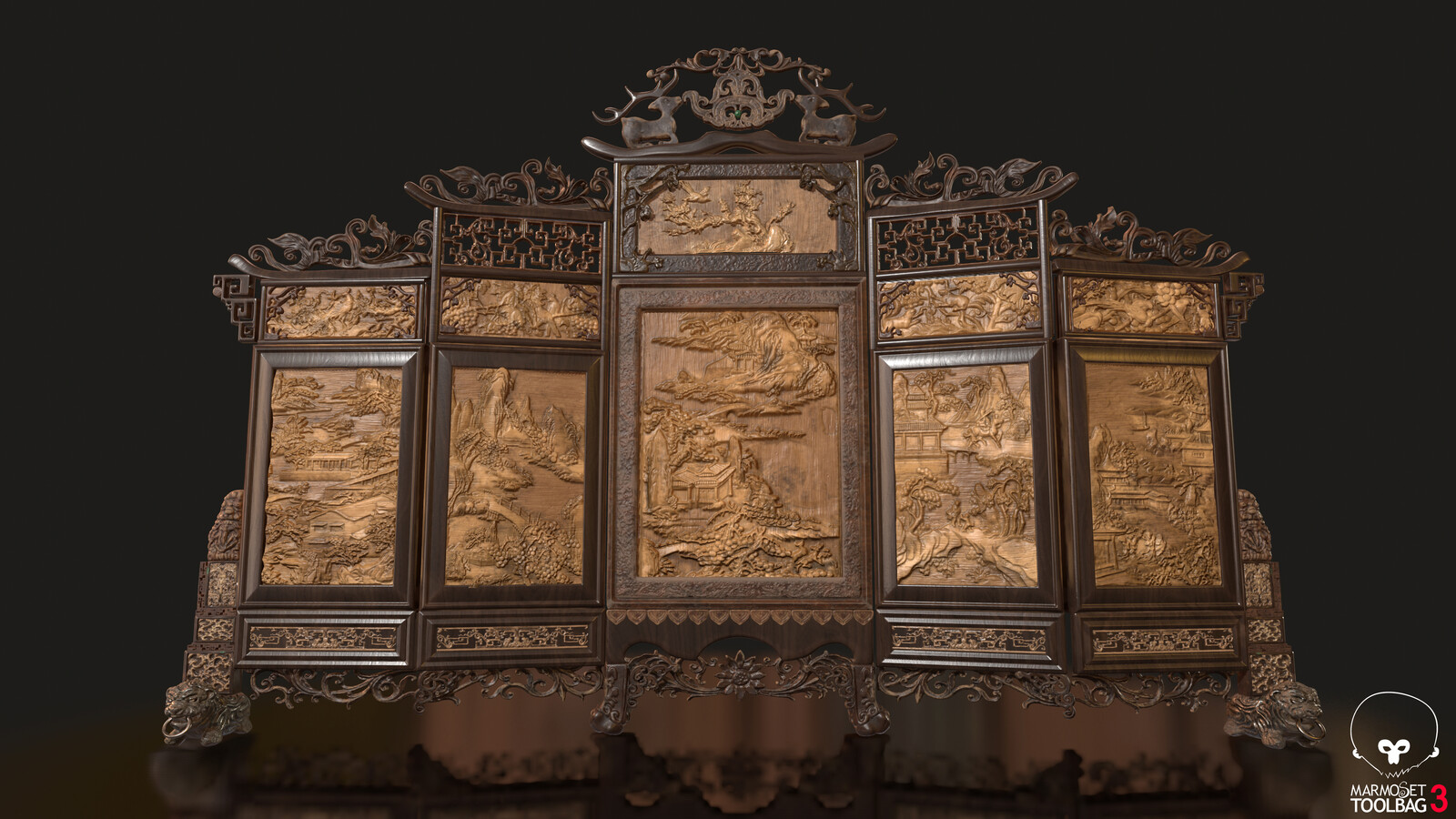 Antique Screen