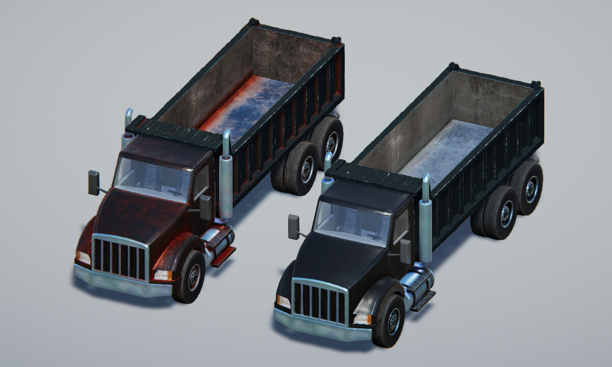 https://assetstore.unity.com/packages/templates/systems/dump-truck-controller-heavy-machinery-174975?aid=1101l44FM