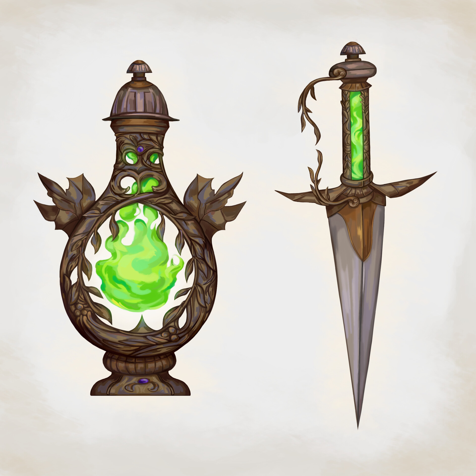 ArtStation Poison Dagger