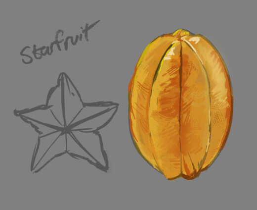The almighty Starfruit. (Collectible idea)