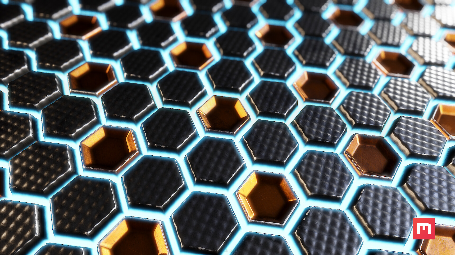 hexagon pattern quixel mixer