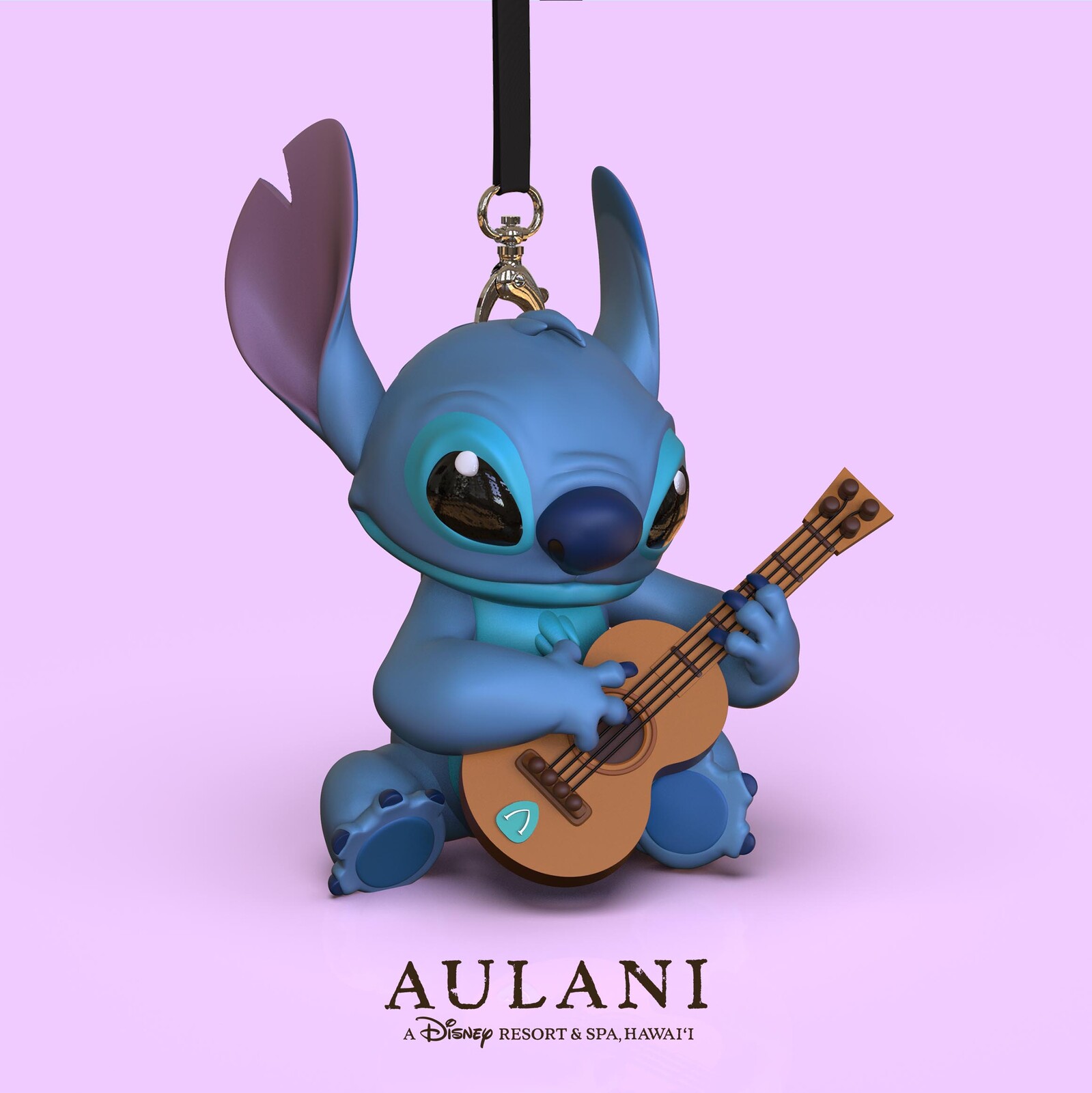 Aulani Resort Stitch ornament
(2019 release)