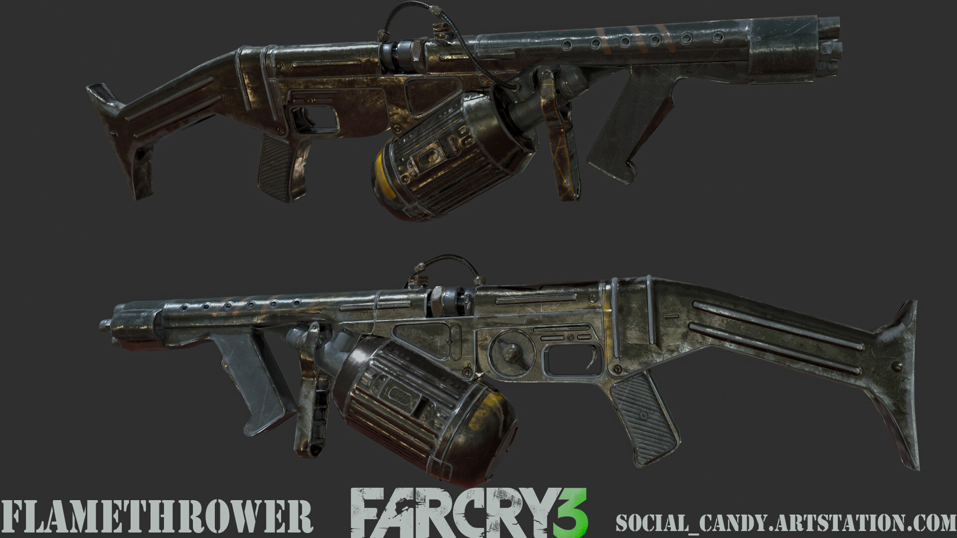 Artstation Flamethrower Paul Smith