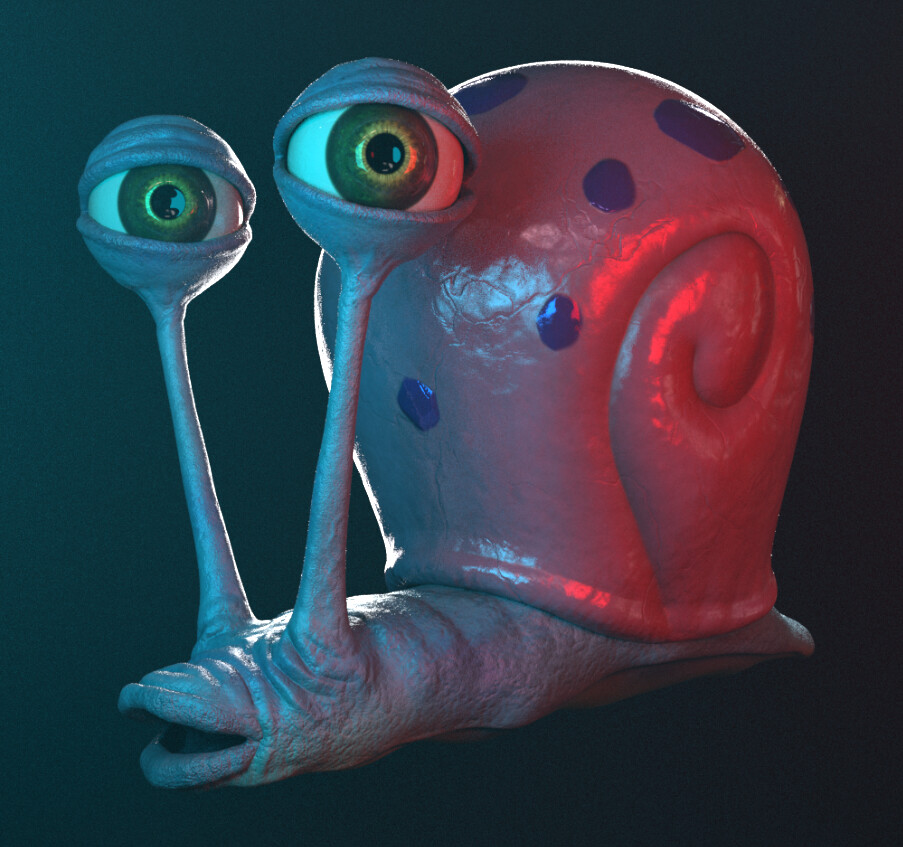 Artstation Gary The Snail Kane Chettle