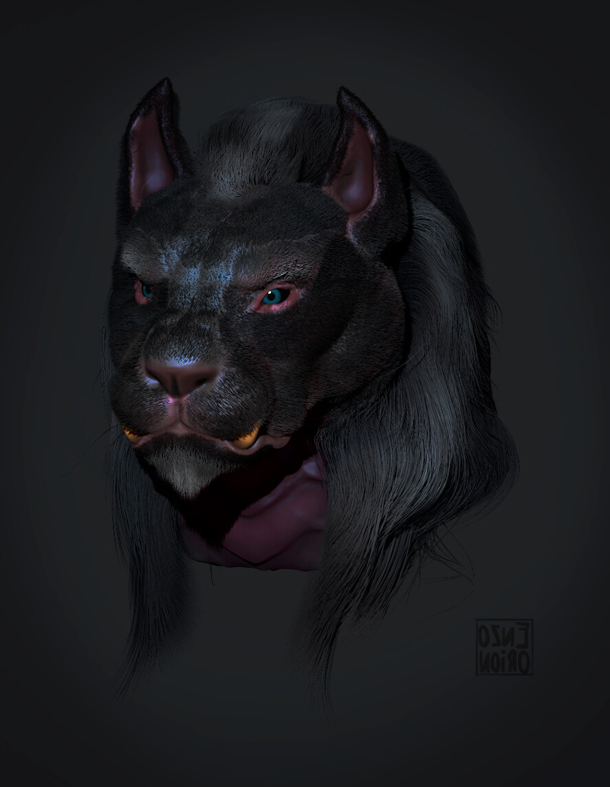 Artstation Alien Dog Enzo Orion