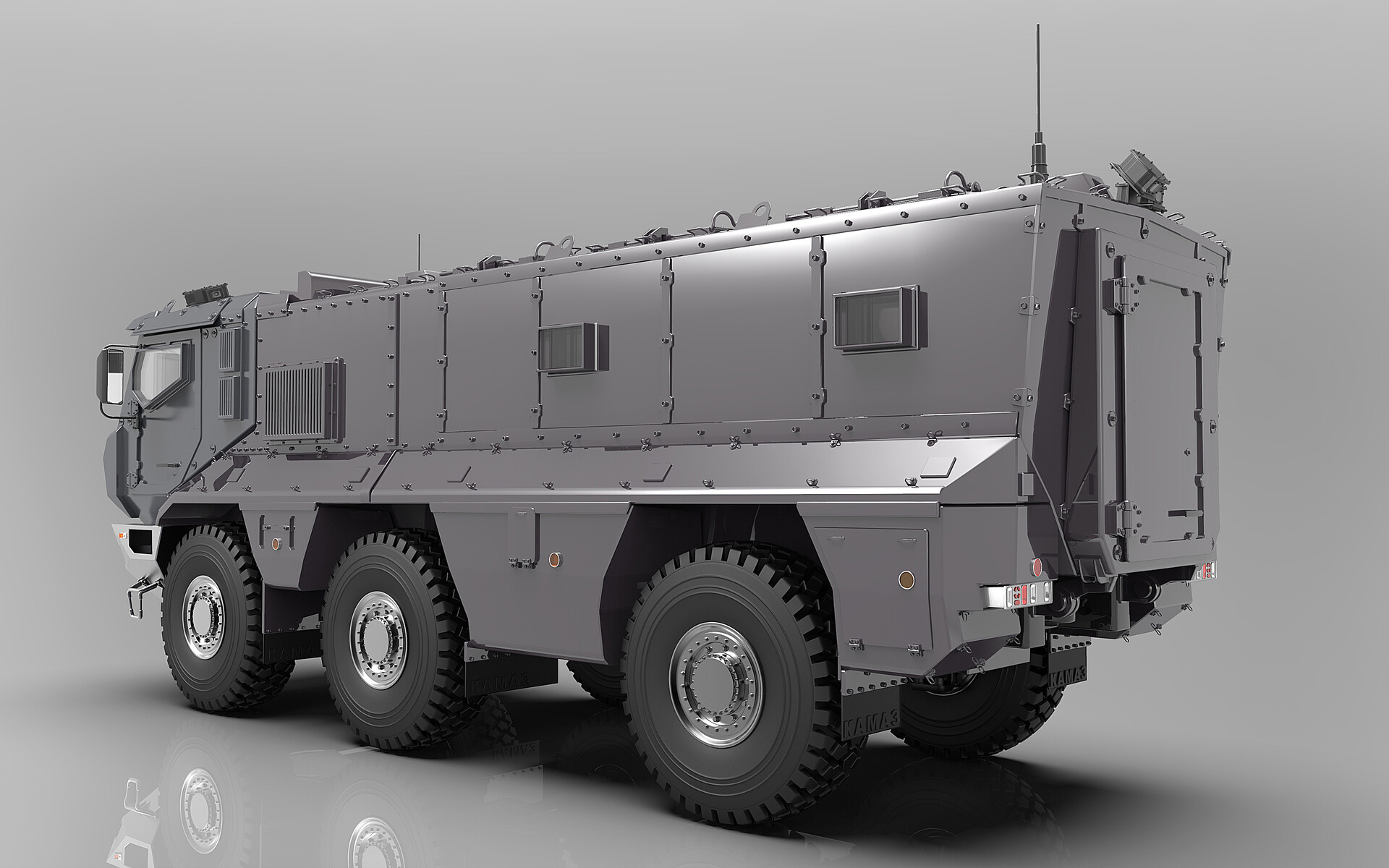 Artstation Kamaz 63968 Typhoon K Alexandr Fedotov