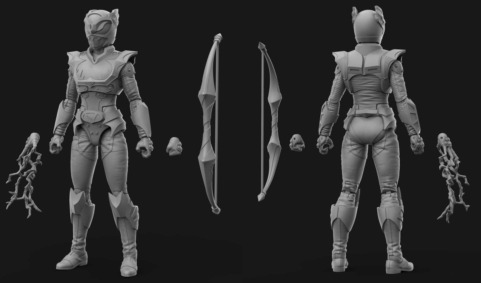 Psycho pink action figure discount