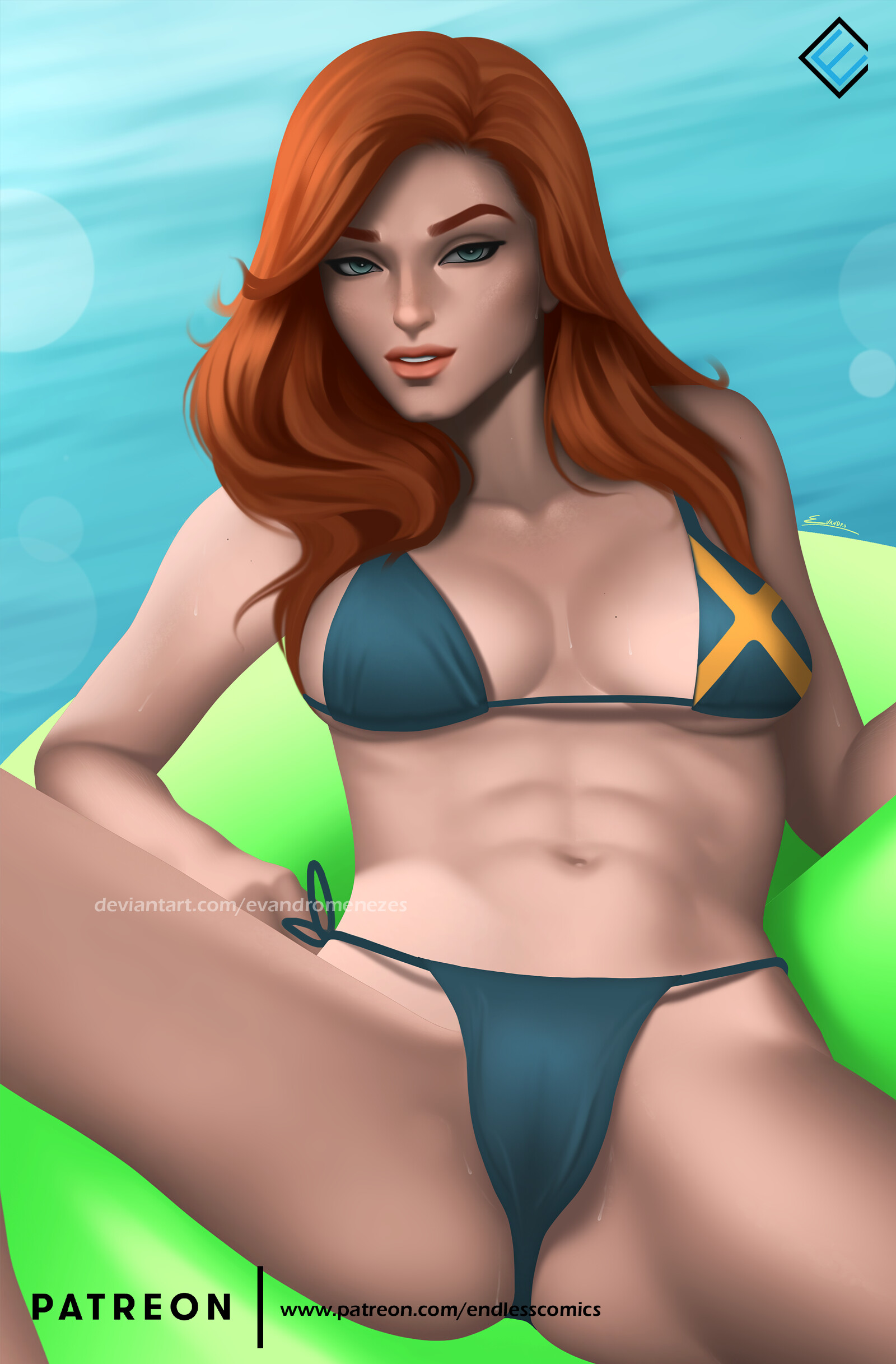 Jean Grey Bikini.