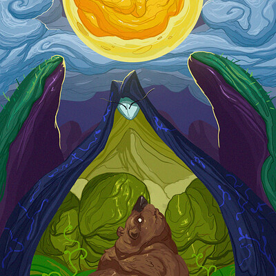 Juanda rico la luna y el oso