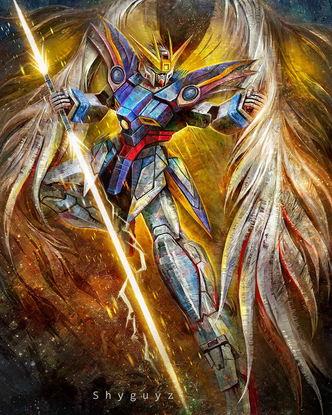 Wing Gundam Zero.