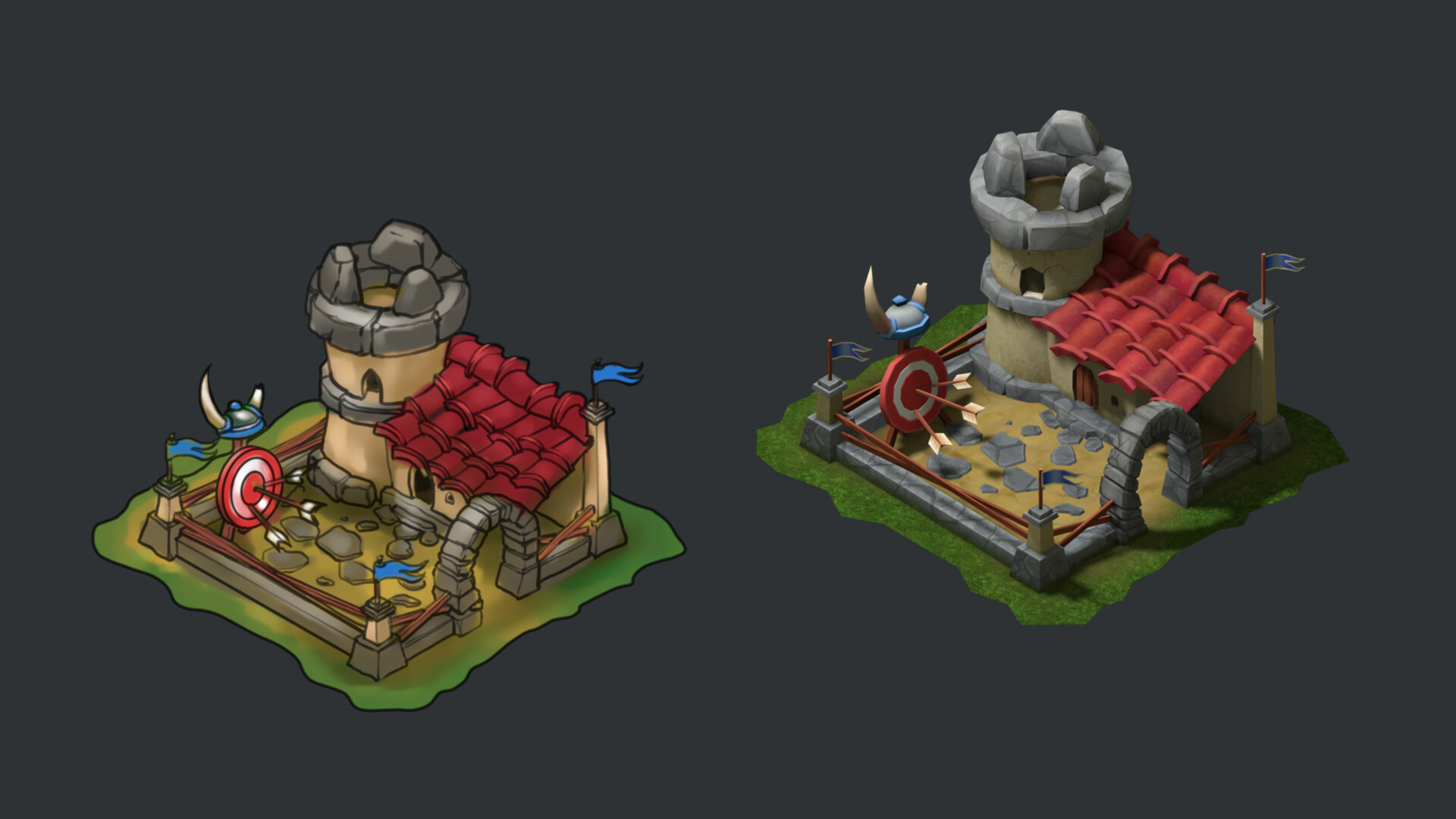 ArtStation Archer's house