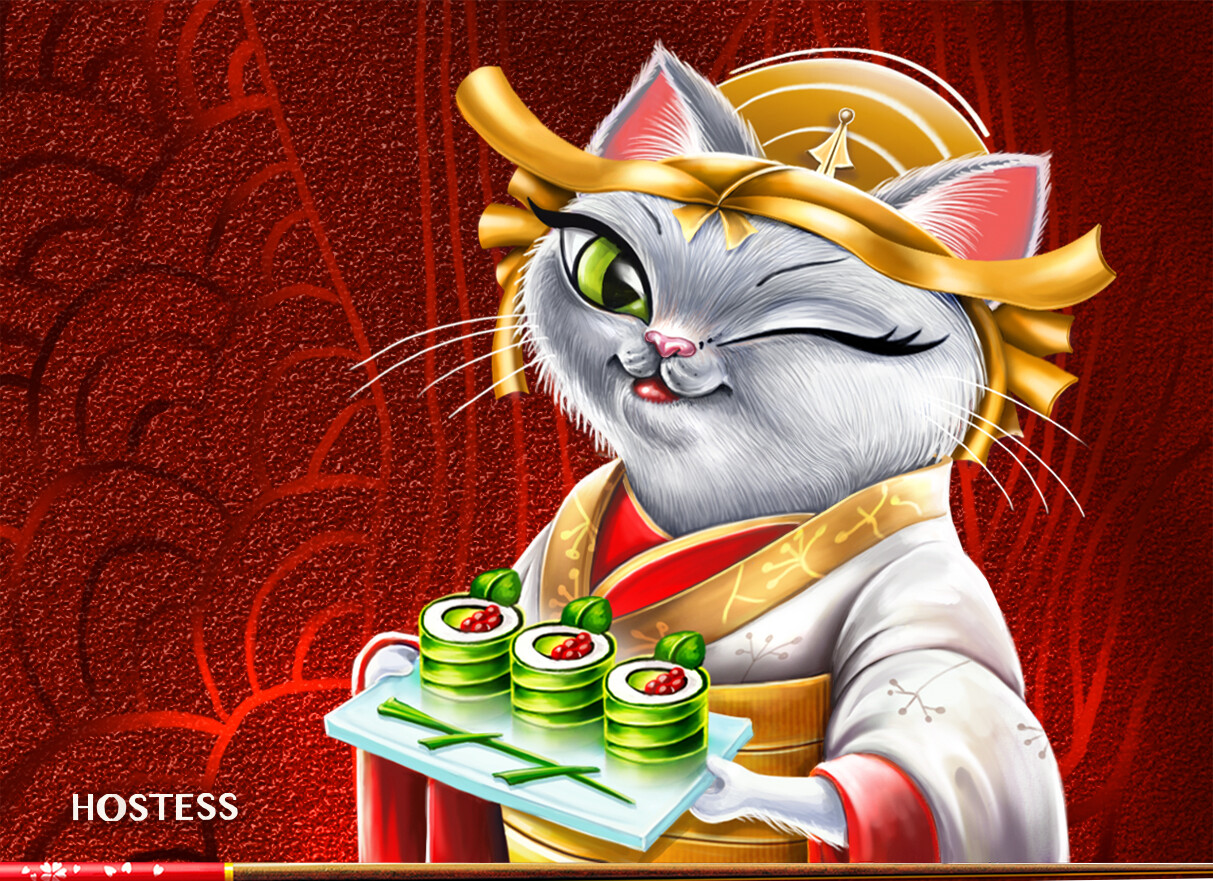 Hostess cat