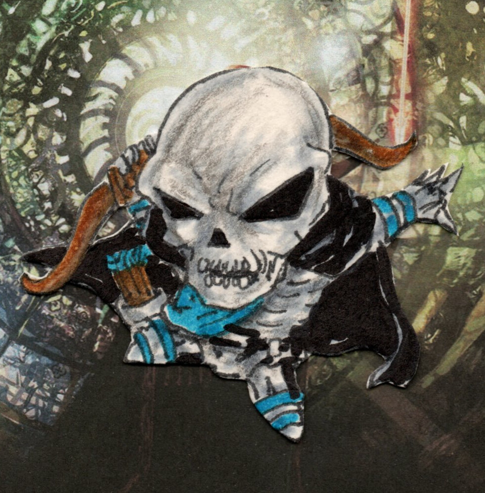 Mage Knight Sinister #087 Tomb Horror Mage Spawn 