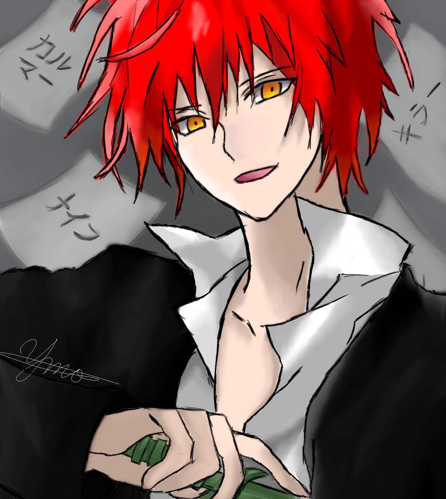 ArtStation - Karma Akabane - Assasination Classroom ArtStation - Karma Akabane - Assasination Classroom