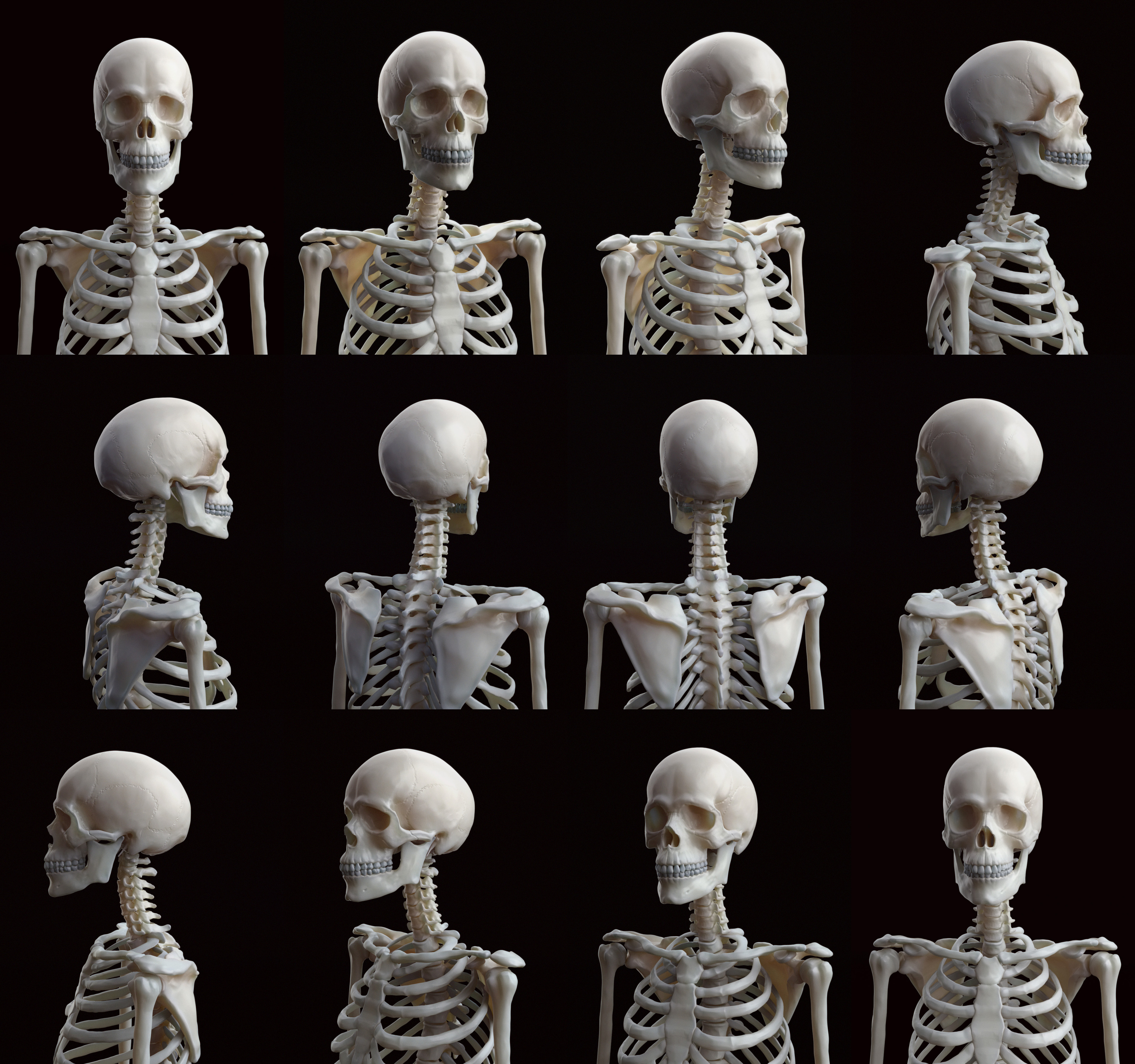 Skeleton turntable
