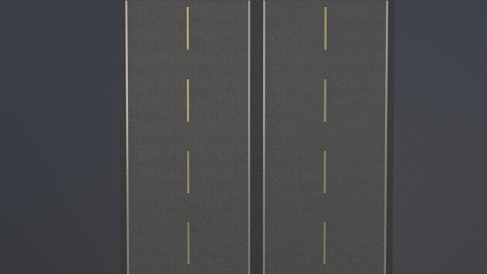 Dual lane road variant