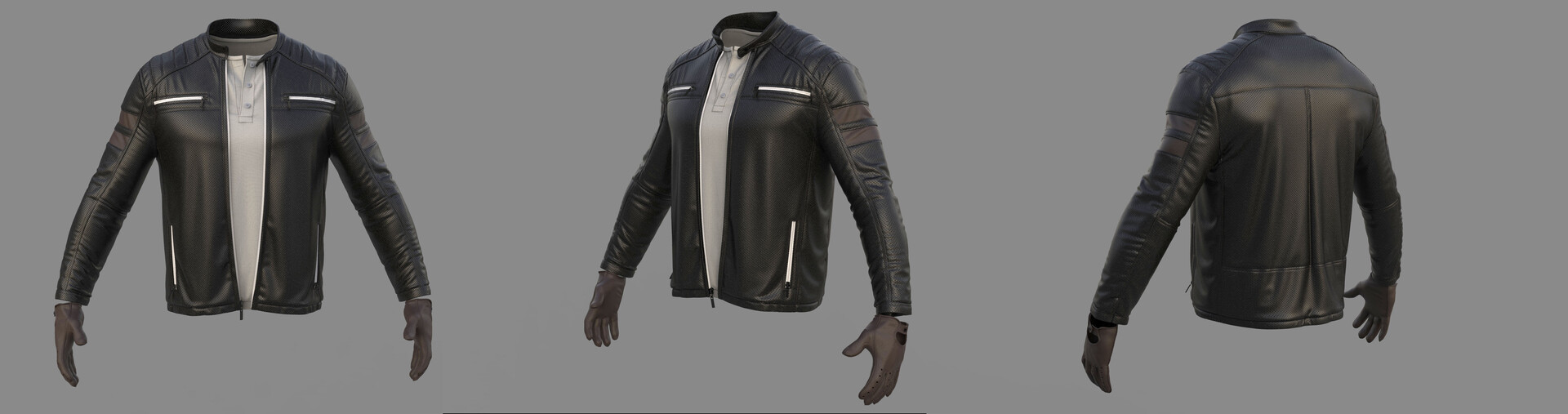 ArtStation - Leather Jacket