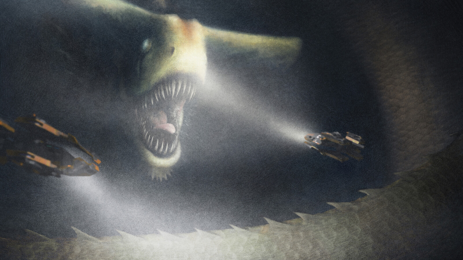 Leviathan Concept Art by Andrew Grech