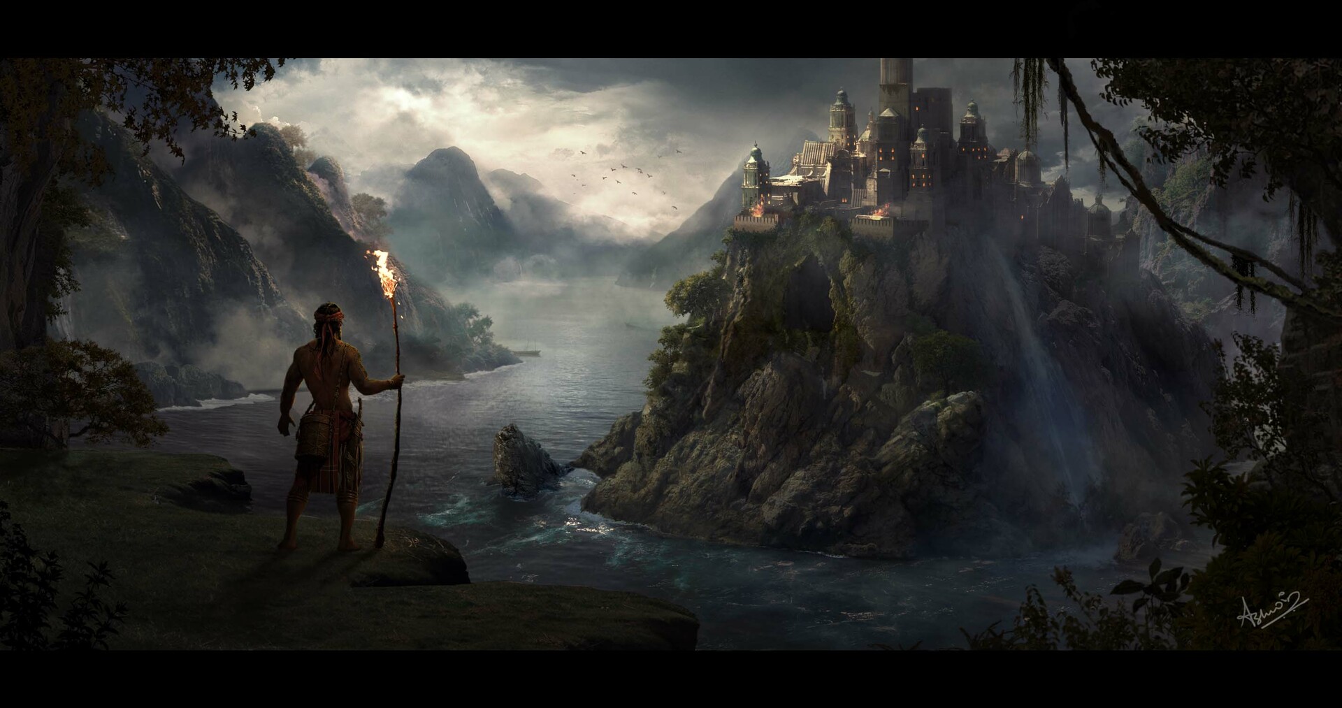 Treasure lies. Mysterious Castle. Mysterious Castle Band.