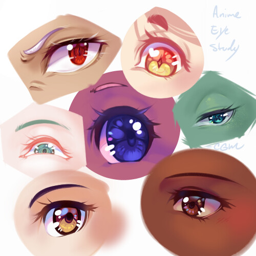 Artstation Anime Style Sketches And Studies Crista Megee