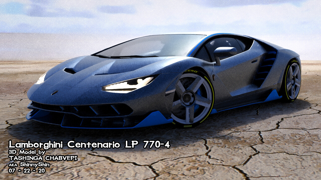 Tashinga Chabvepi Lamborghini Centenario Lp 770 4