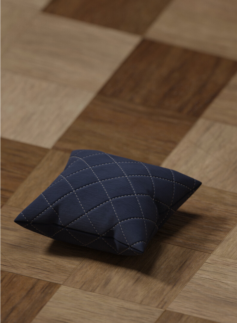 Qiangqiang Peng The first pillow.