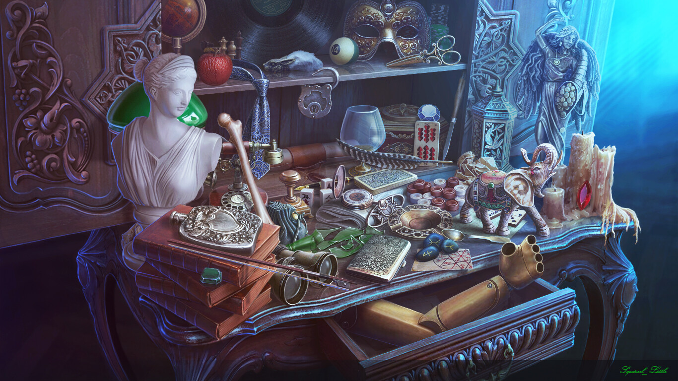 ArtStation Inventor's Desk