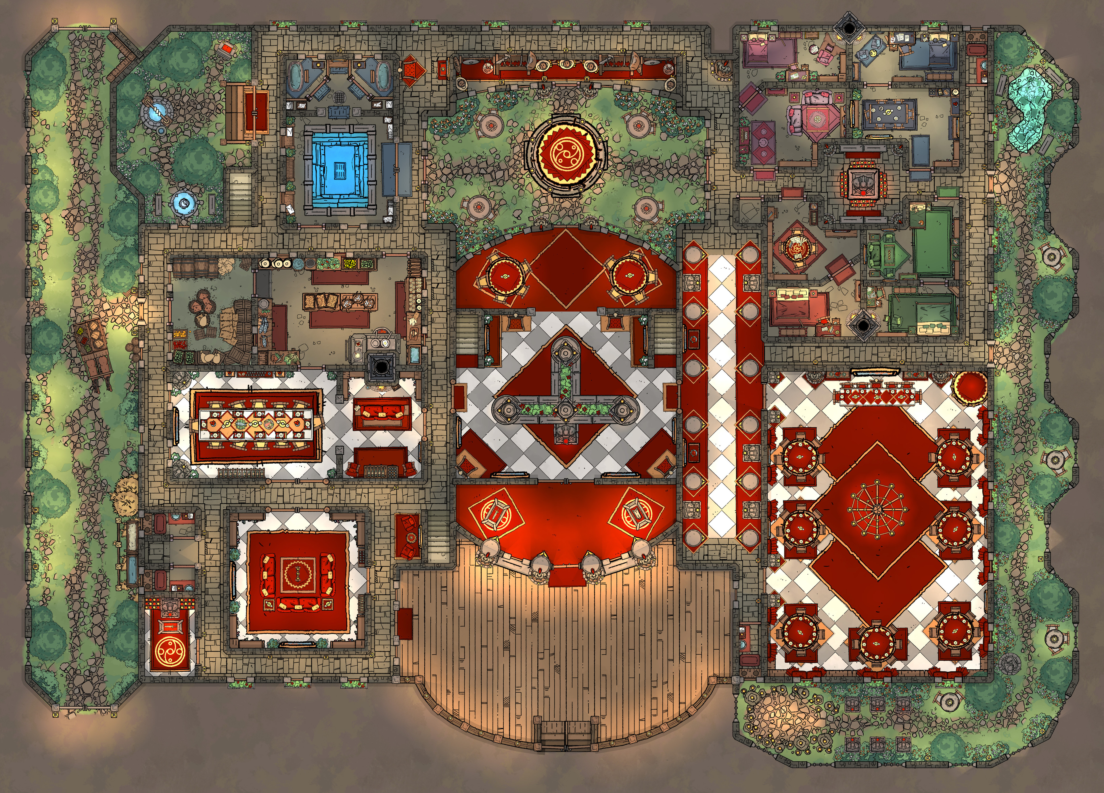 1st Floor of Wealthy Noble Estate 2
