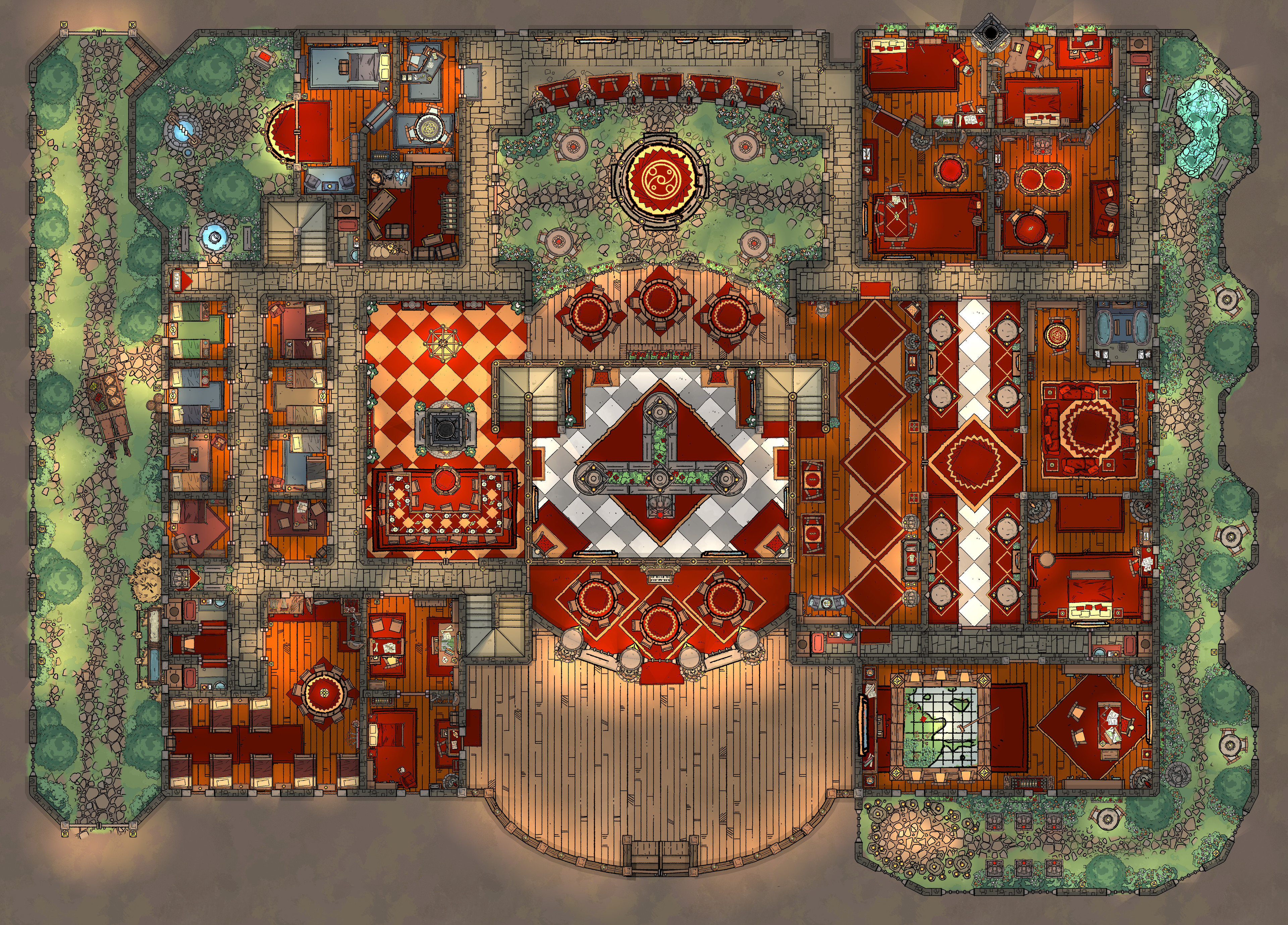 2nd Floor of Wealthy Noble Estate 2