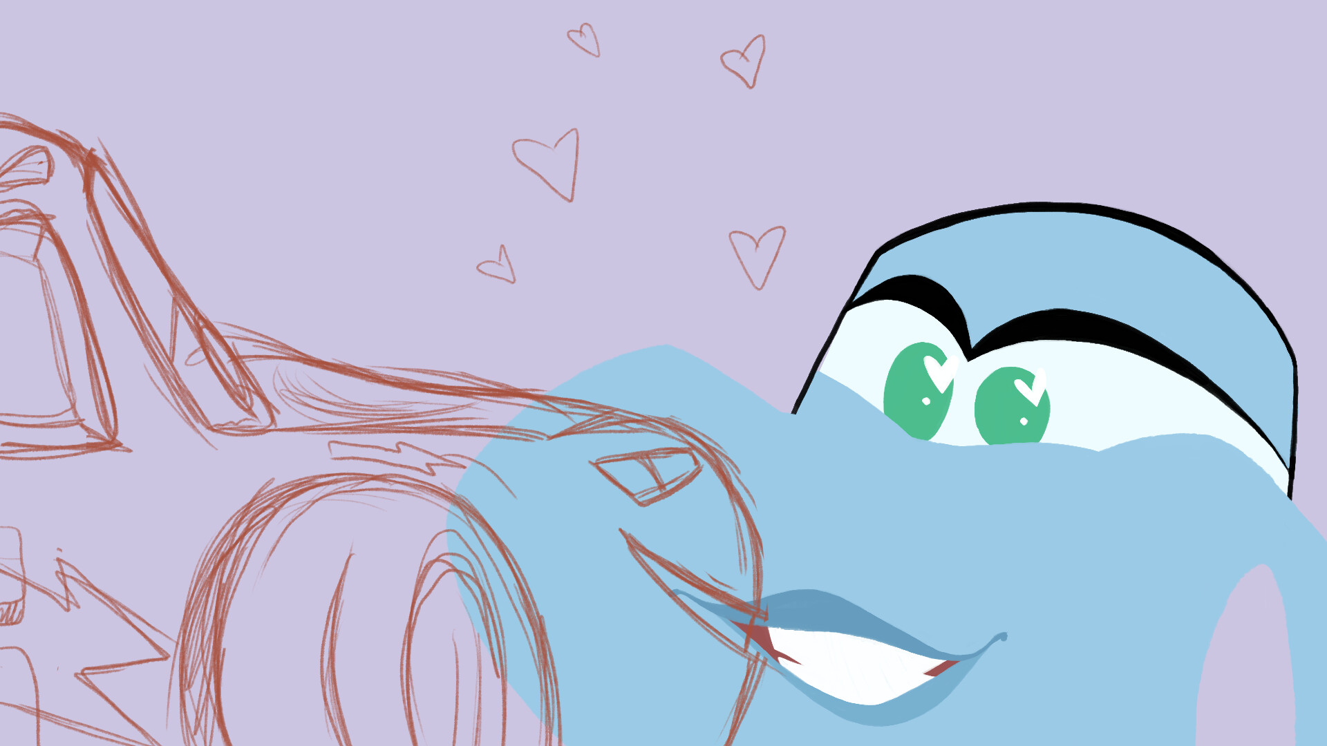 Fanart Mcqueen X Storm Jackson Storm 3D Model By DragoN777