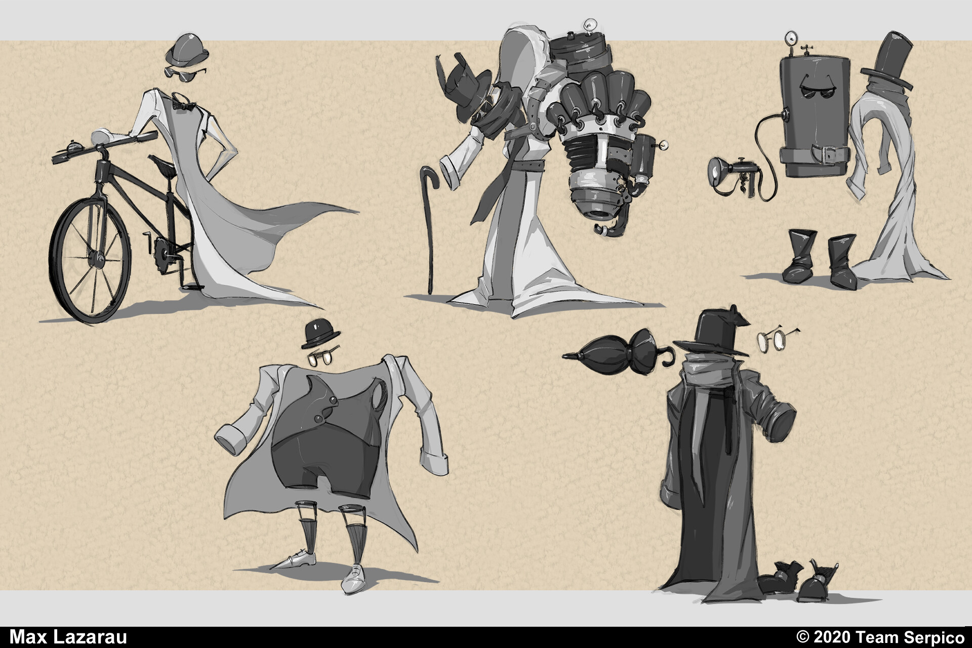 ArtStation - Invisible man concept art