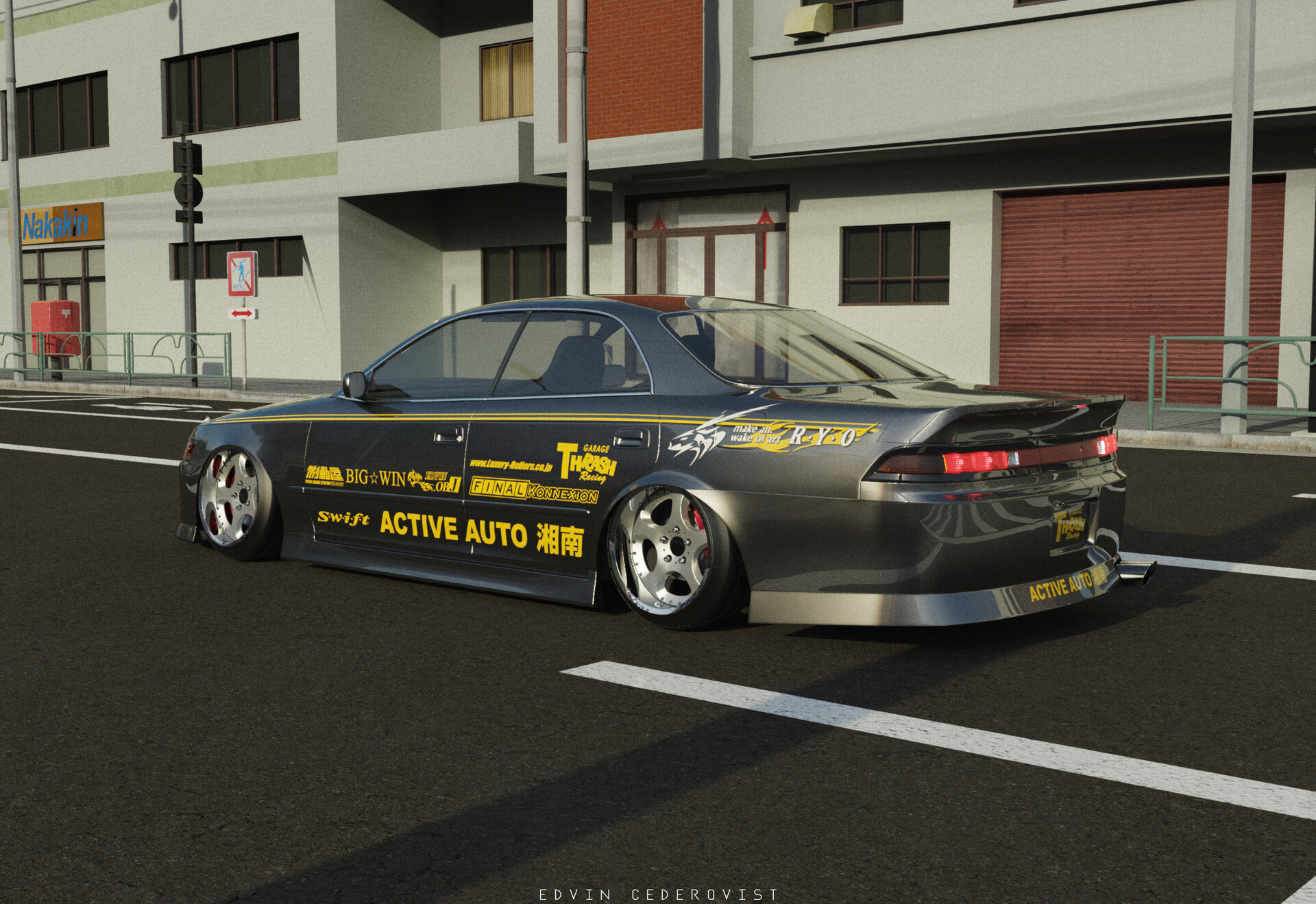 Edvin Cederqvist Toyota Mark Ii Jzx90 Final Konnexion