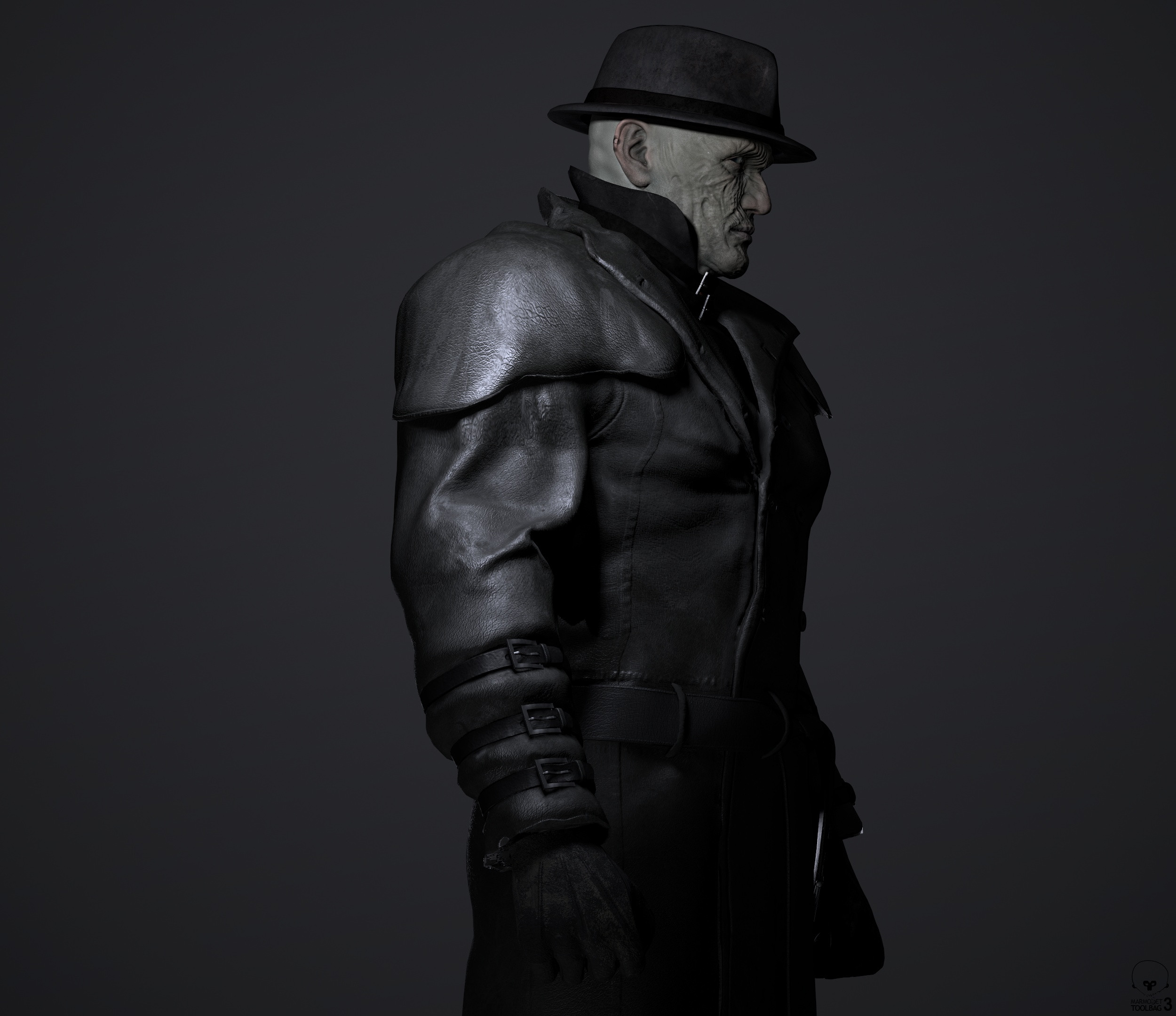 Mr. X tyrant T-00 Resident Evil 2 Remake 1:10 Scale 