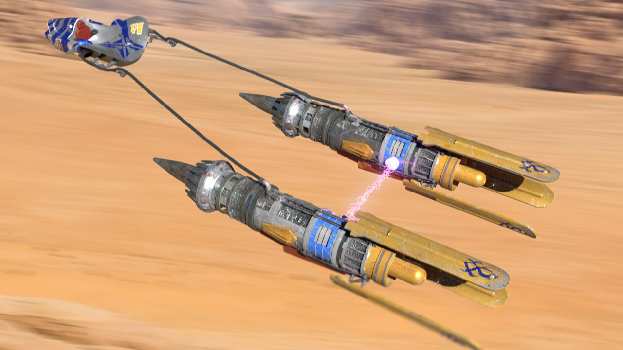 Pod racer phantom menace deals