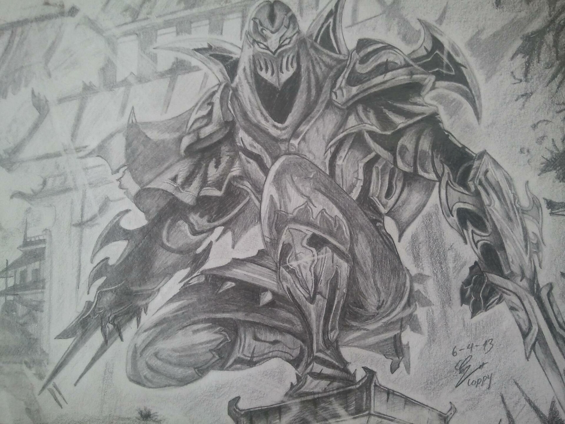 Zed Splash Art