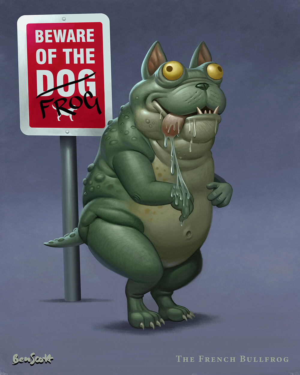 ArtStation - French Bullfrog
