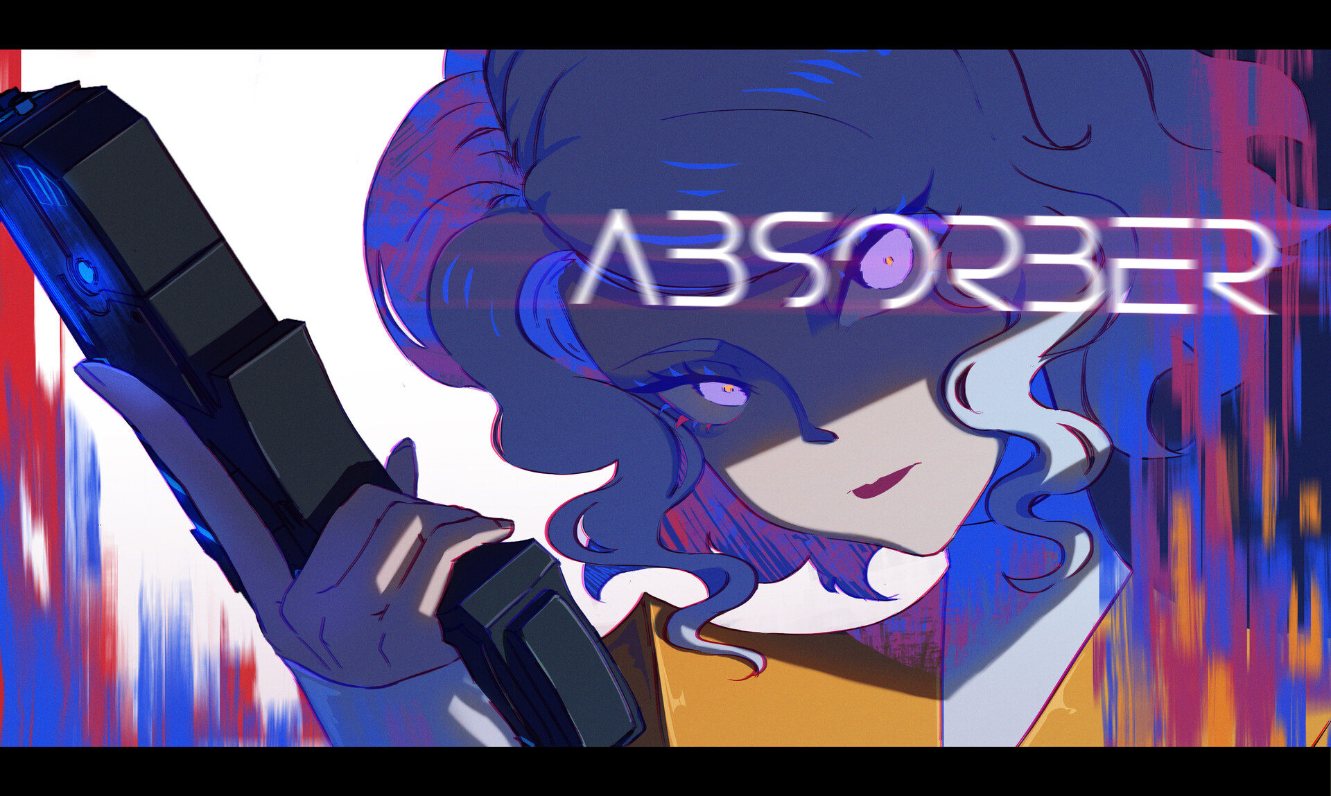 ArtStation [ABSORBER] Splash art + InGame Character Portrait